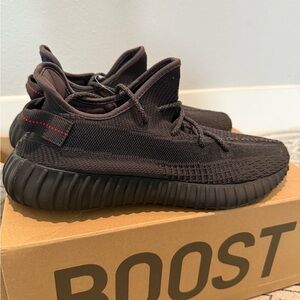 Black on Black Yeezy Boost 350